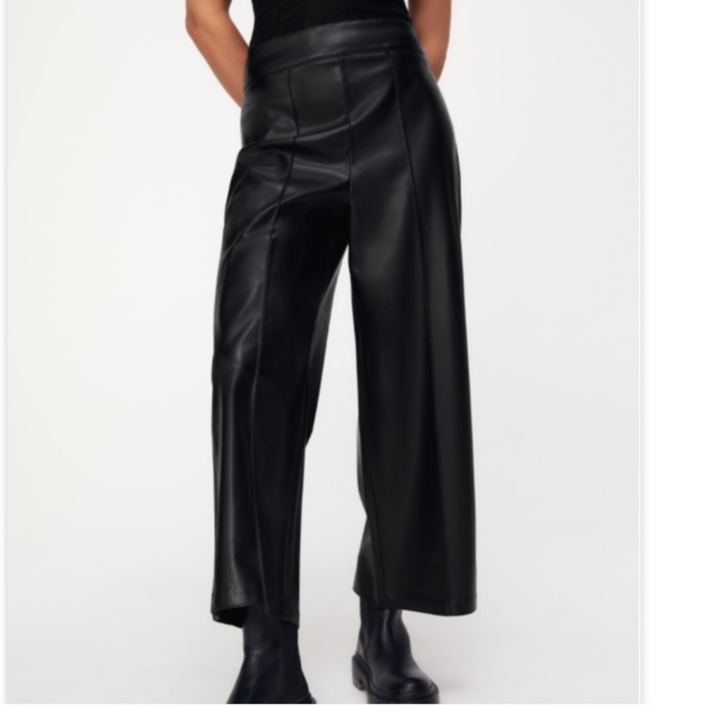 Zara Black Wide Leg Pants